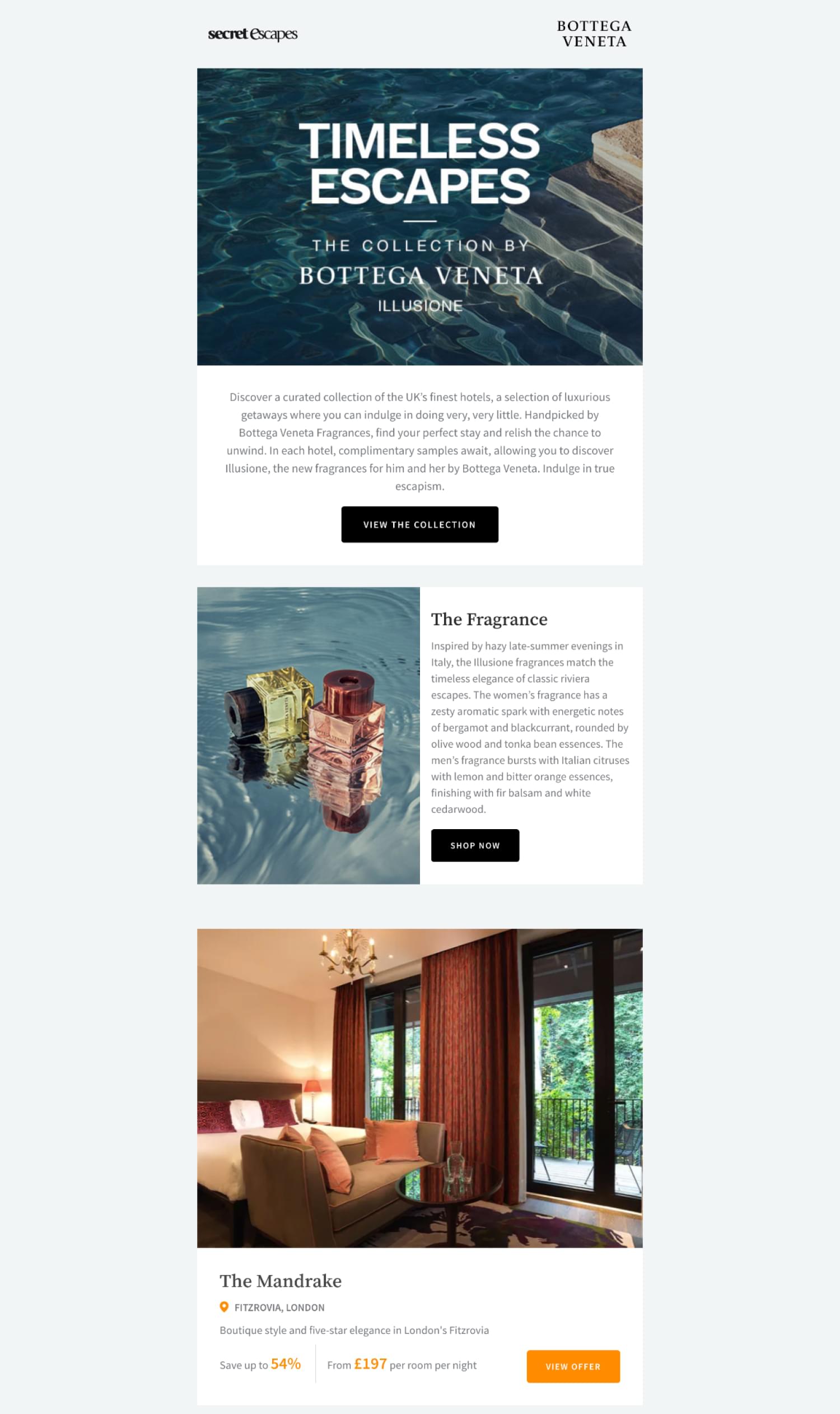 Bottega Veneta microsite