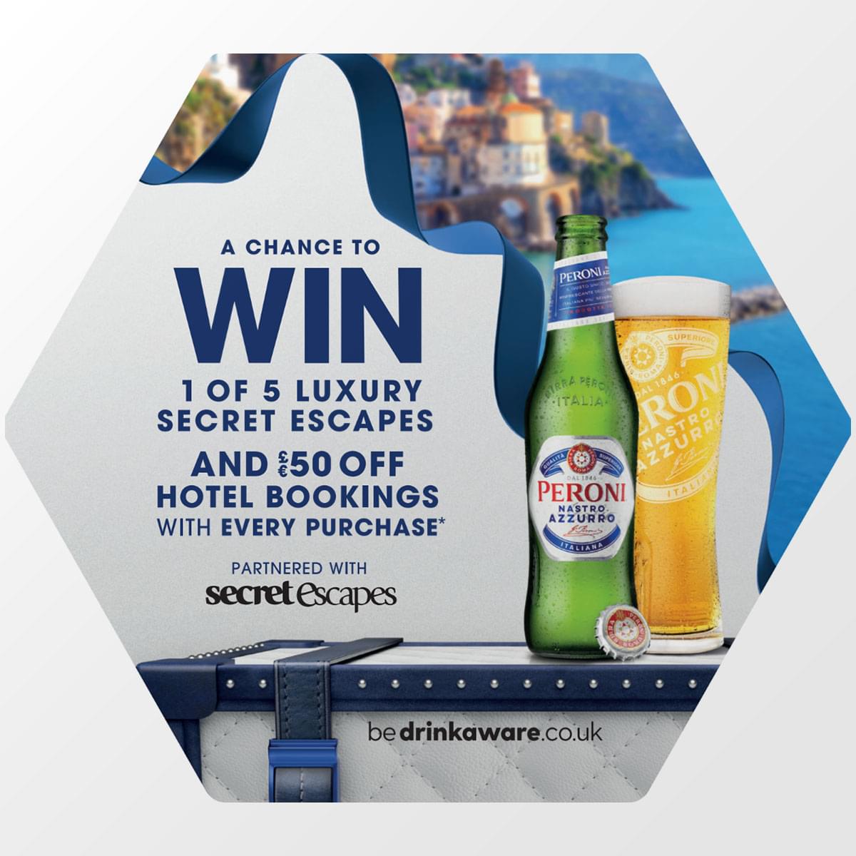 Secret Escapes & Peroni